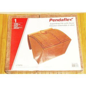 Pendaflex Heavy-Duty Expanding File 21 Pockets 1/3 Tab Letter Brown R117ALHD